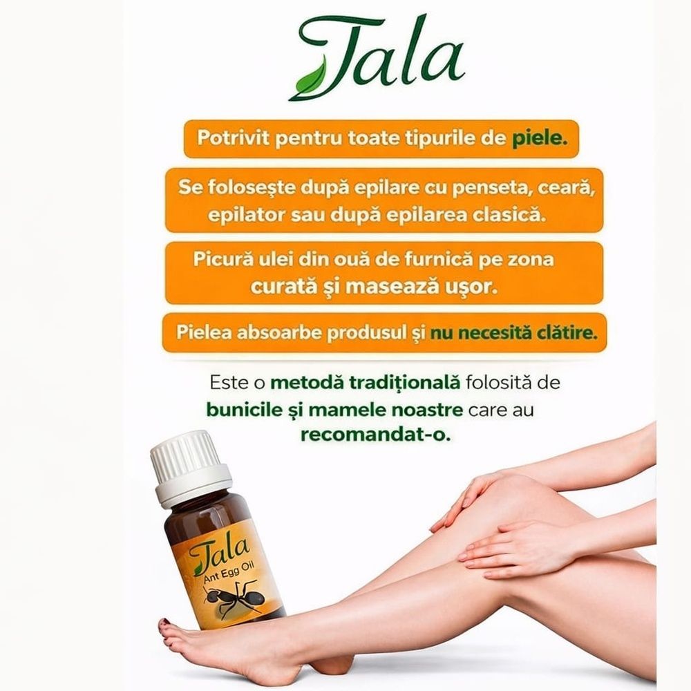 tala extract din ou de furnica ulei pentru depilare permanenta  slimming-time-romania.com photo