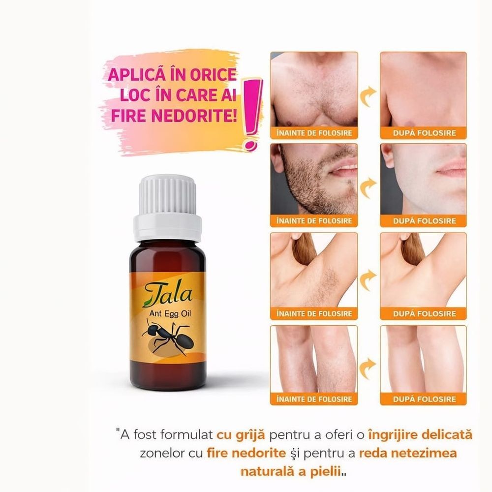 tala extract din ou de furnica ulei pentru depilare permanenta  slimming-time-romania.com photo