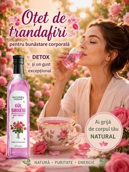 otet de trandafir detoxifiant natural pentru slabit  otet trandafir detoxifiant natural slabit photo