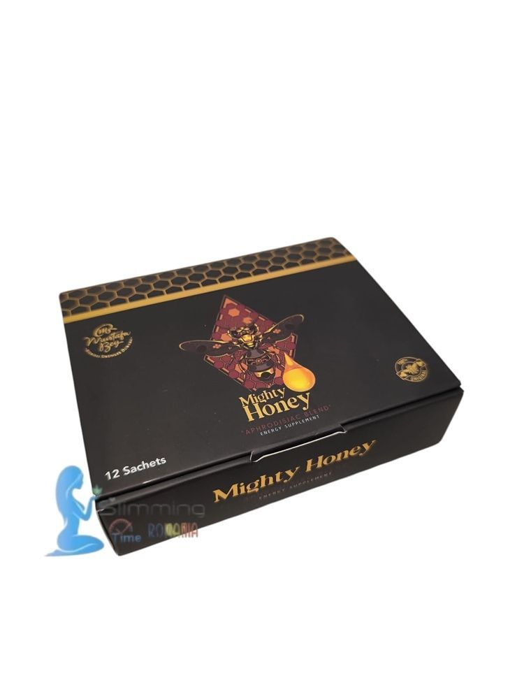 miere afrodisiac cu extract din plante naturale pentru potenta energie naturala 15g x 12 plicuri MIGHTY HONEY  miere afrodisiaca din plante pentru potenta photo
